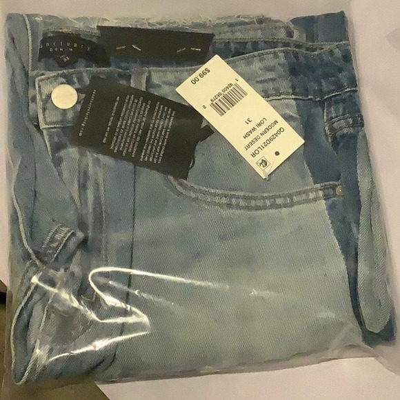 Sanctuary charli high‎ rise shadows stripe Jeans size 31 - Picture 3 of 5